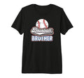 Baseball Brother Baseball Players T-Shirt - Novelty Apparel for Adults - T-Shirt, Sweatshirt, Hoodie