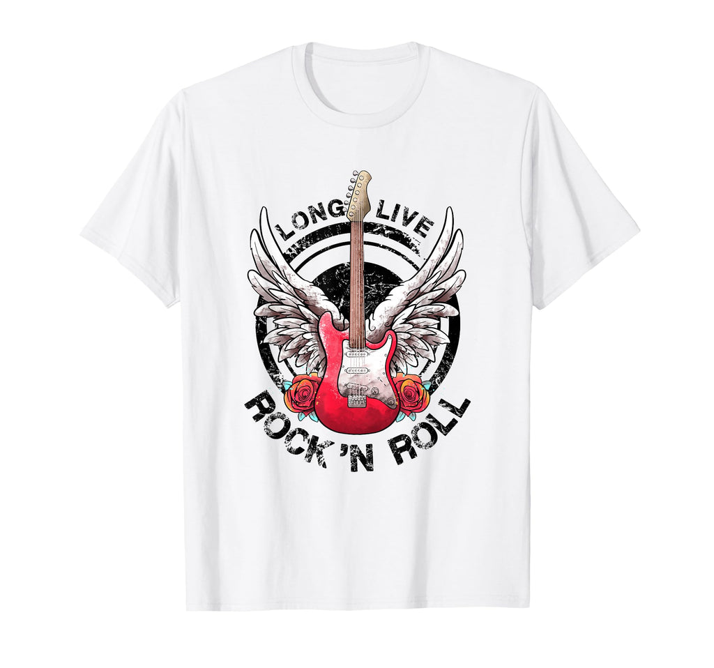 Long Live Rock And Roll Rock Roll T-Shirt - Novelty Apparel Unisex - T-Shirt, Sweatshirt, Hoodie