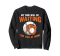 Son Baseball Player Funny Sweatshirt - Casual Everyday Wear Men Women - T-Shirt, Sweatshirt, Hoodie