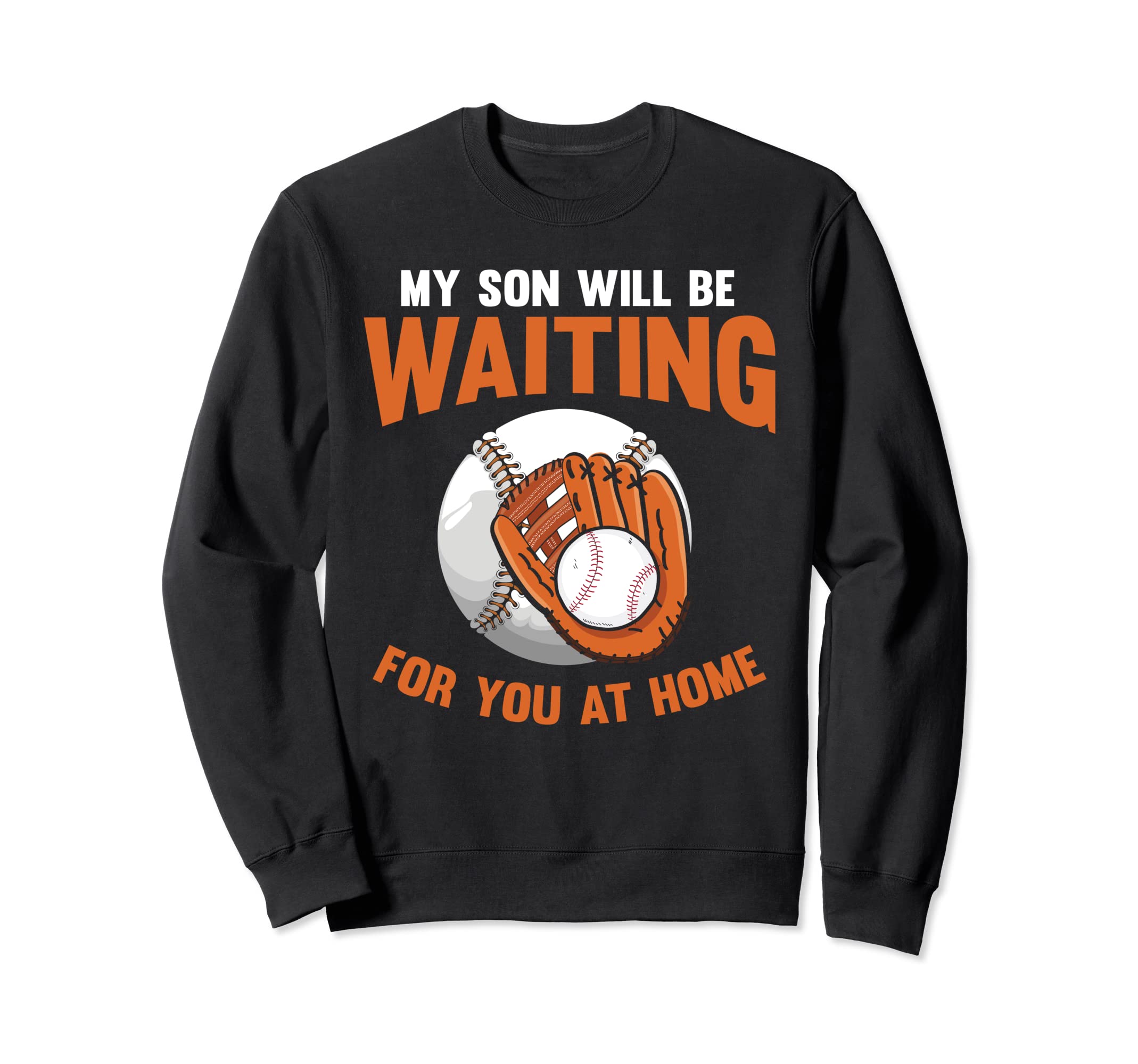 Son Baseball Player Funny Sweatshirt - Casual Everyday Wear Men Women - T-Shirt, Sweatshirt, Hoodie