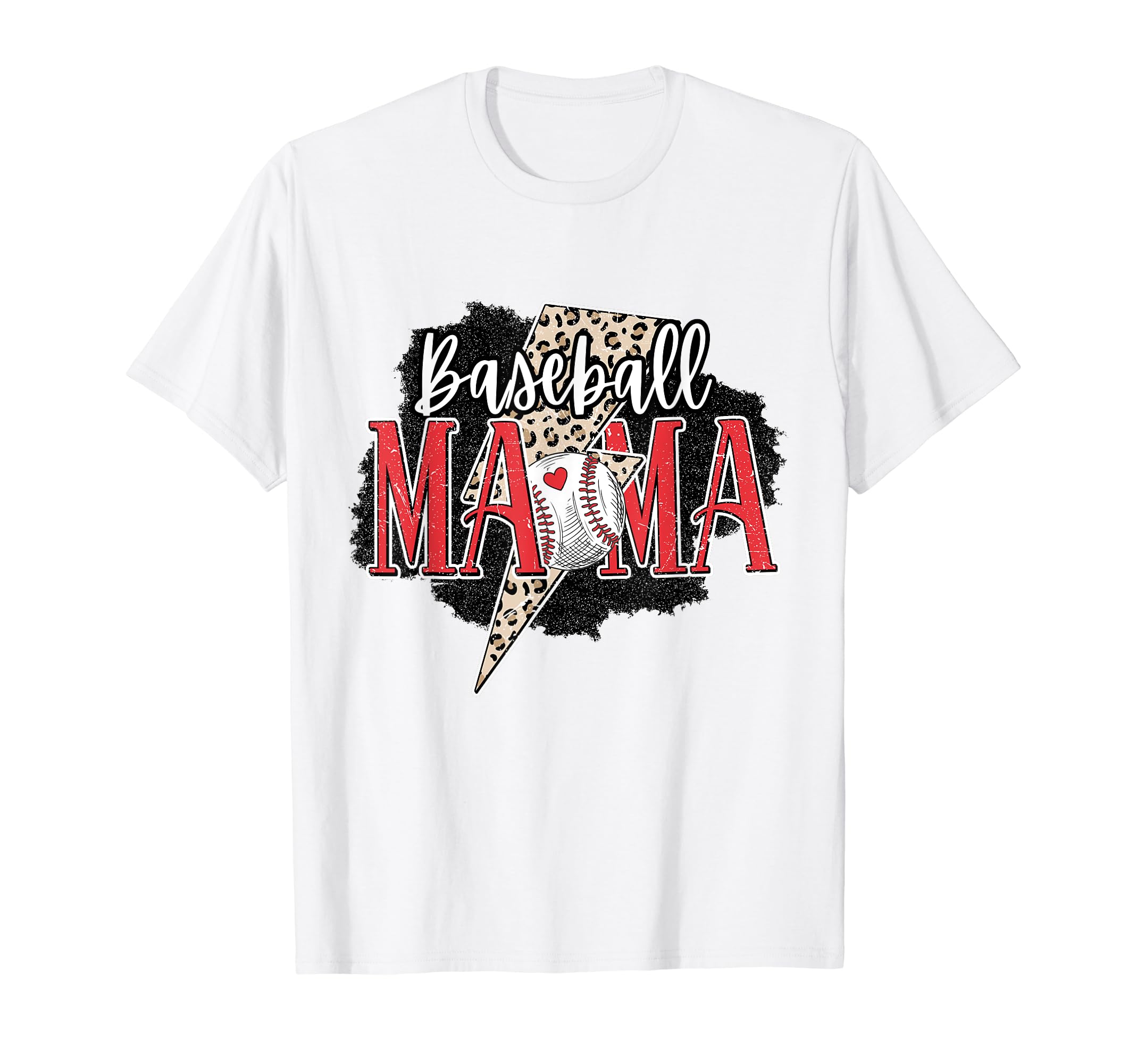 Baseball Mama Funny And Sweet Moms And T-Shirt - Graphic Print for Adults - T-Shirt, Sweatshirt, Hoodie