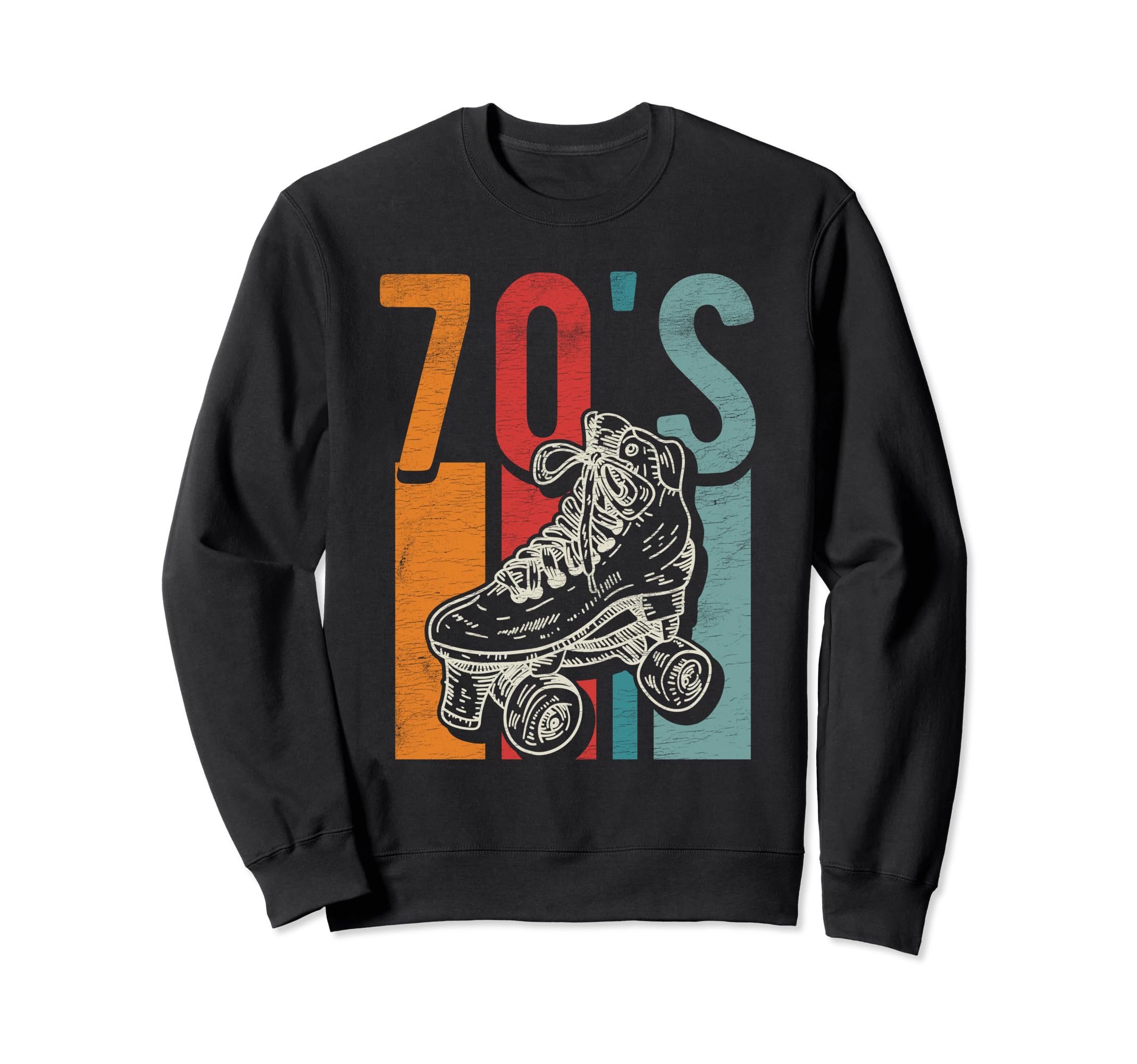Roller Skates Skating Fun Lifestyle Sweatshirt - Unique Graphic Men Women - T-Shirt, Sweatshirt, Hoodie