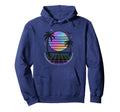 Sunset Vaporwave Aesthetic Palm Trees Hoodie - Streetwear Style Unisex - T-Shirt, Sweatshirt, Hoodie