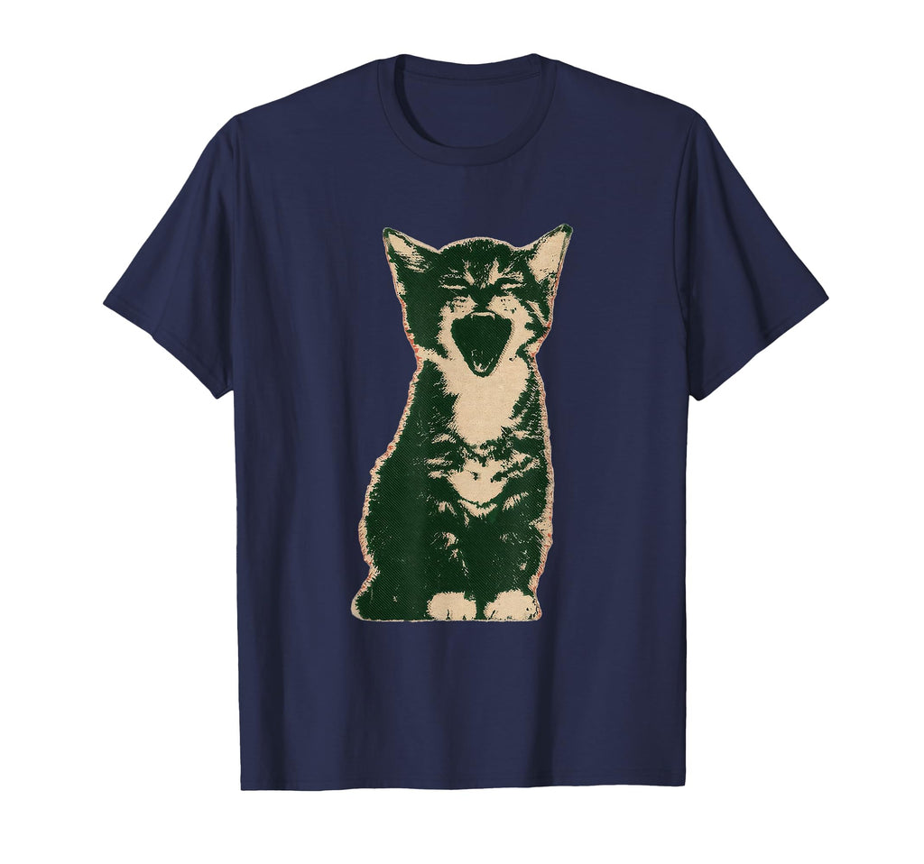 Kitten Y2K Cat Grunge Aesthetic 90S T-Shirt - Aesthetic Graphic for Adults - T-Shirt, Sweatshirt, Hoodie