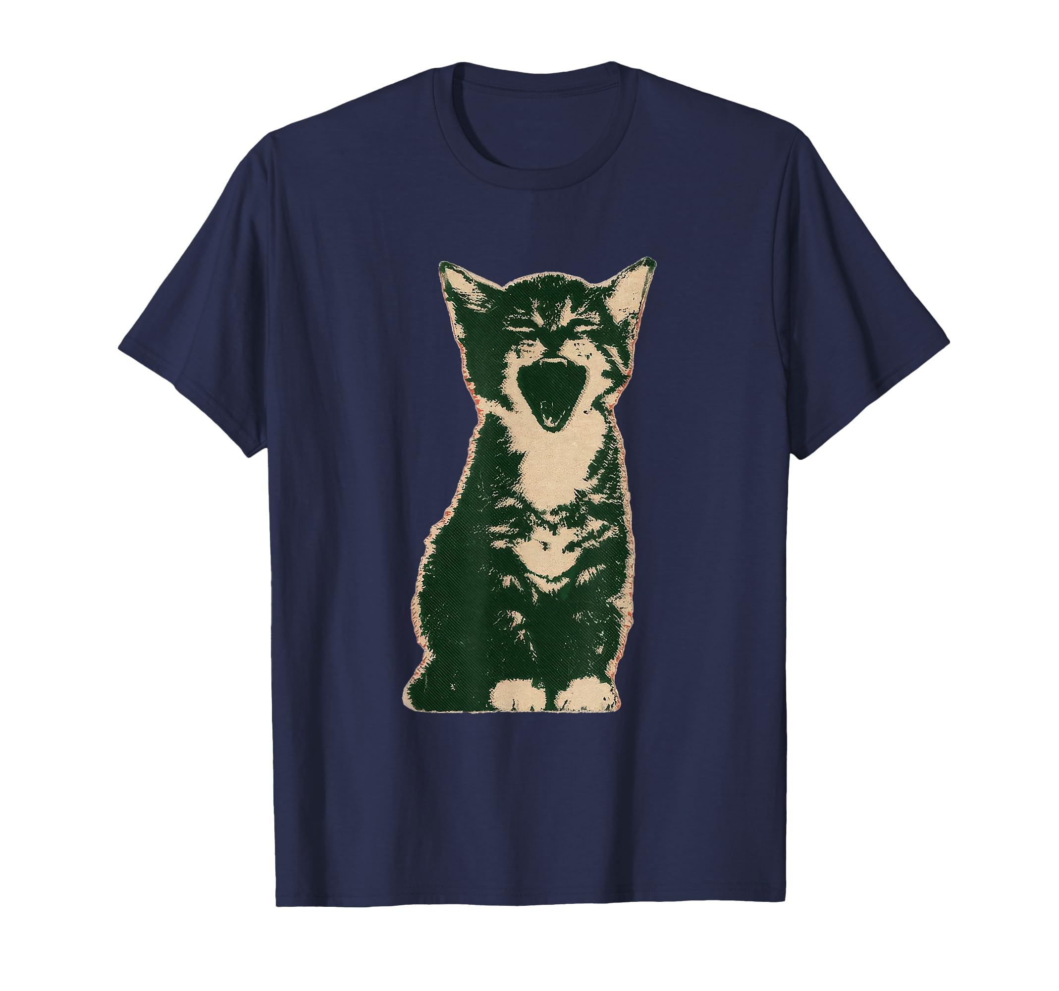 Kitten Y2K Cat Grunge Aesthetic 90S T-Shirt - Aesthetic Graphic for Adults - T-Shirt, Sweatshirt, Hoodie