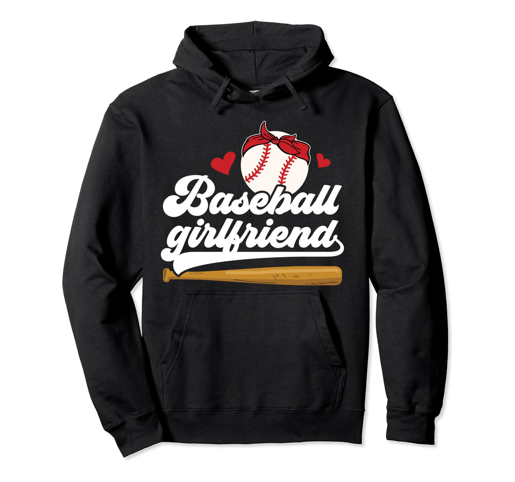 Baseball Girlfriend Girlfriend Hoodie - Streetwear Style for Adults - T-Shirt, Sweatshirt, Hoodie