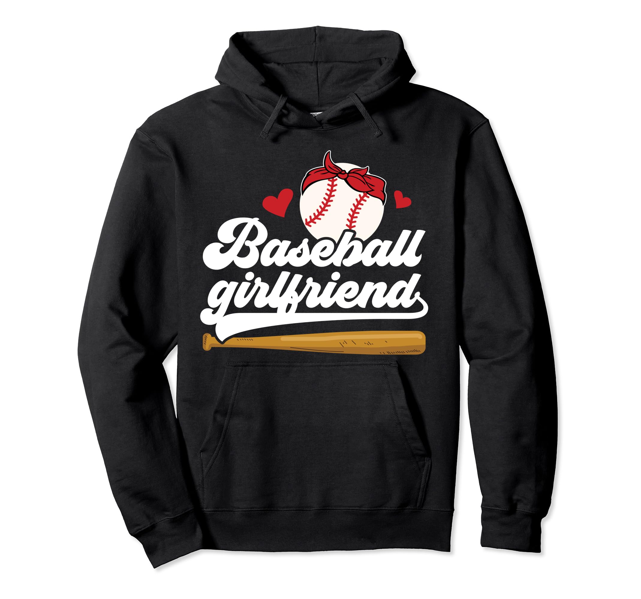 Baseball Girlfriend Girlfriend Hoodie - Streetwear Style for Adults - T-Shirt, Sweatshirt, Hoodie