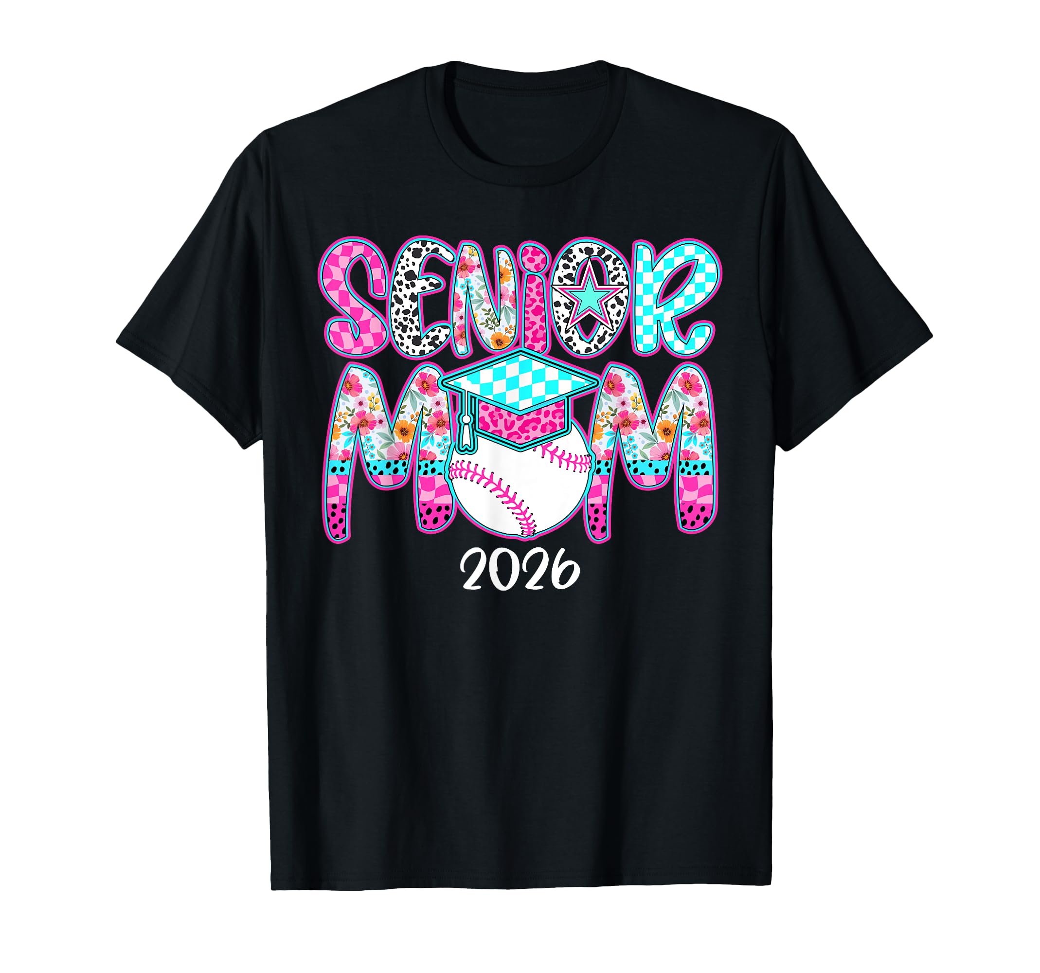 Baseball Senior Mom 2026 Baseball T-Shirt - Novelty Apparel Men Women - T-Shirt, Sweatshirt, Hoodie