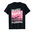 Dolphin Orange Beach Alabama Distressed T-Shirt - Graphic Print Unisex - T-Shirt, Sweatshirt, Hoodie