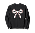 Baseball Bow Baseball Mom Mama Sweatshirt - Unique Graphic for Adults - T-Shirt, Sweatshirt, Hoodie