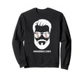 Baseball Dad Beard Dad Baseball Sweatshirt - Trendy Graphic for Adults - T-Shirt, Sweatshirt, Hoodie