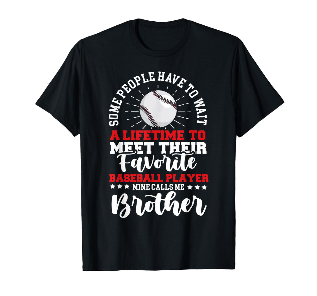 Baseball Player Brother Siblings T-Shirt - Graphic Print for Adults - T-Shirt, Sweatshirt, Hoodie