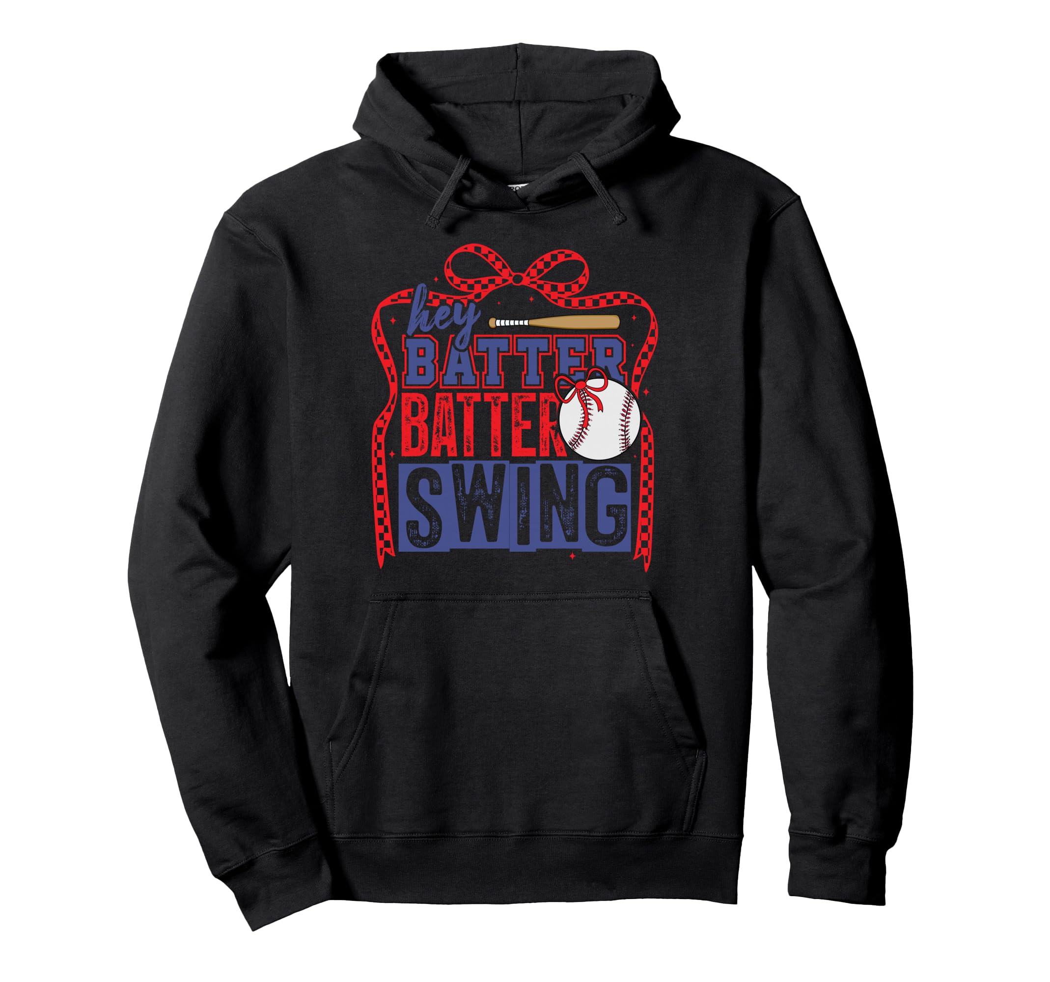 Baseball Mom Coquette Preppy Swing Hoodie - Aesthetic Graphic Men Women - T-Shirt, Sweatshirt, Hoodie