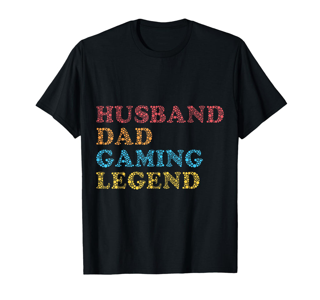 Dad Video Game Legend Fathers Day Funny T-Shirt - Custom Art Print Unisex - T-Shirt, Sweatshirt, Hoodie