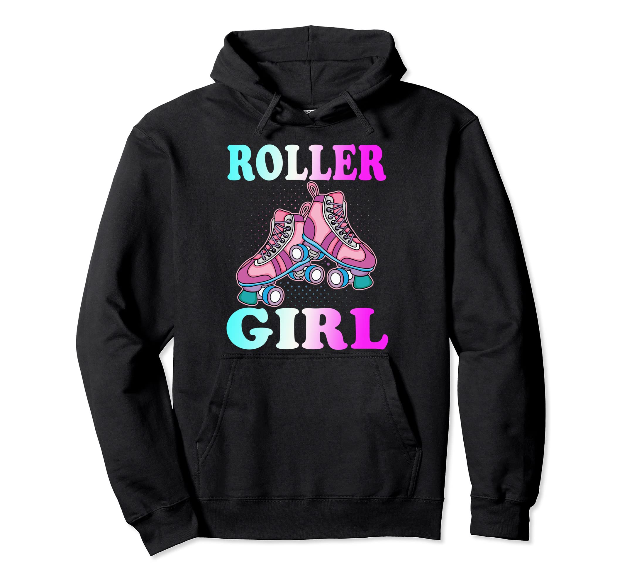 Roller Skater Skating Birthday Skates Hoodie - Aesthetic Graphic Men Women - T-Shirt, Sweatshirt, Hoodie