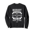 Nobody Is Clayton Kershaw Baseball Sweatshirt - Novelty Apparel for Adults - T-Shirt, Sweatshirt, Hoodie