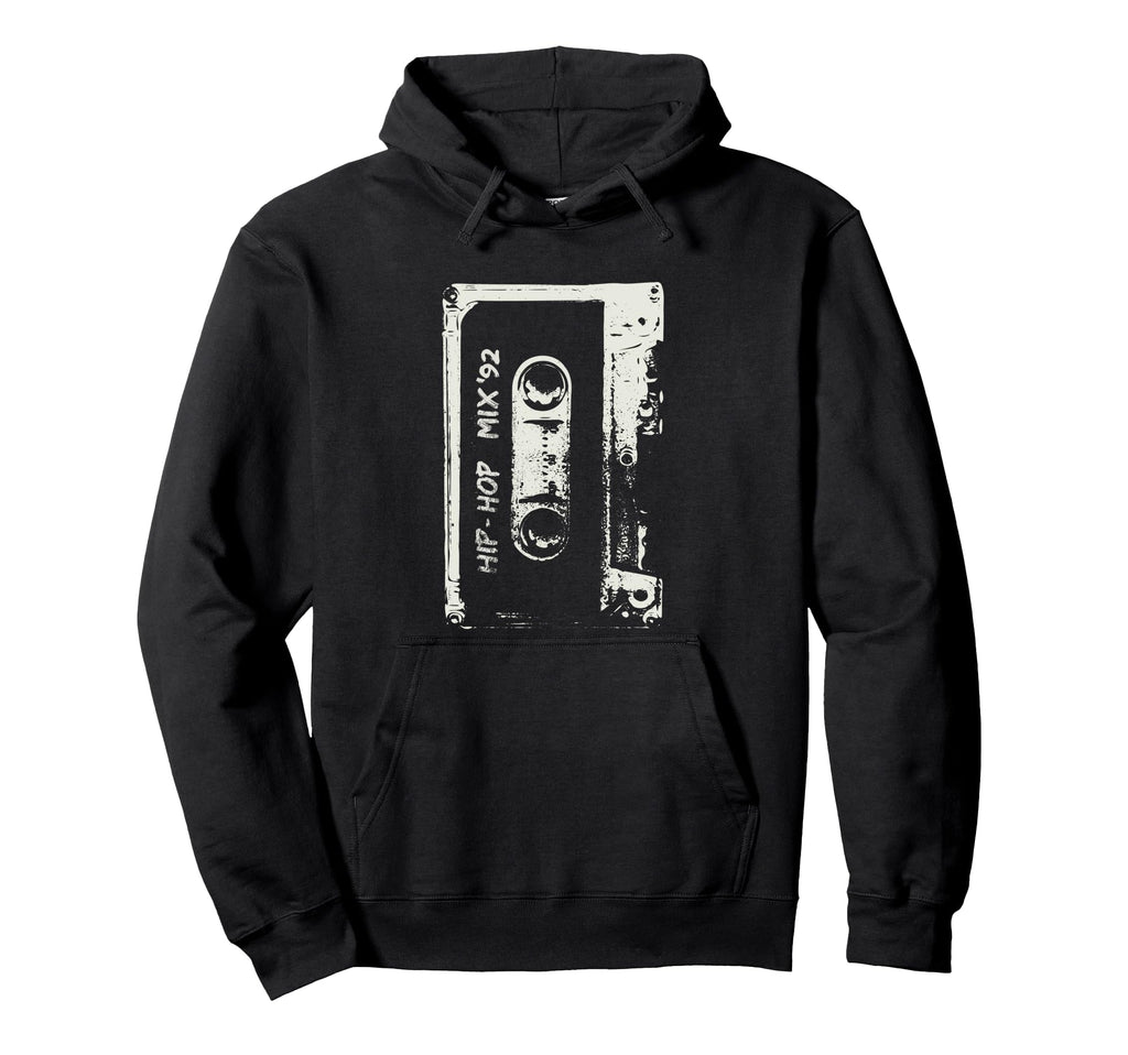 Hip Hop Rap Mixtape Cassette Dj 90S Hoodie - Novelty Apparel Men Women - T-Shirt, Sweatshirt, Hoodie