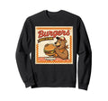 Burgers Biggest Town Bear Burger Sweatshirt - Novelty Apparel Men Women - T-Shirt, Sweatshirt, Hoodie