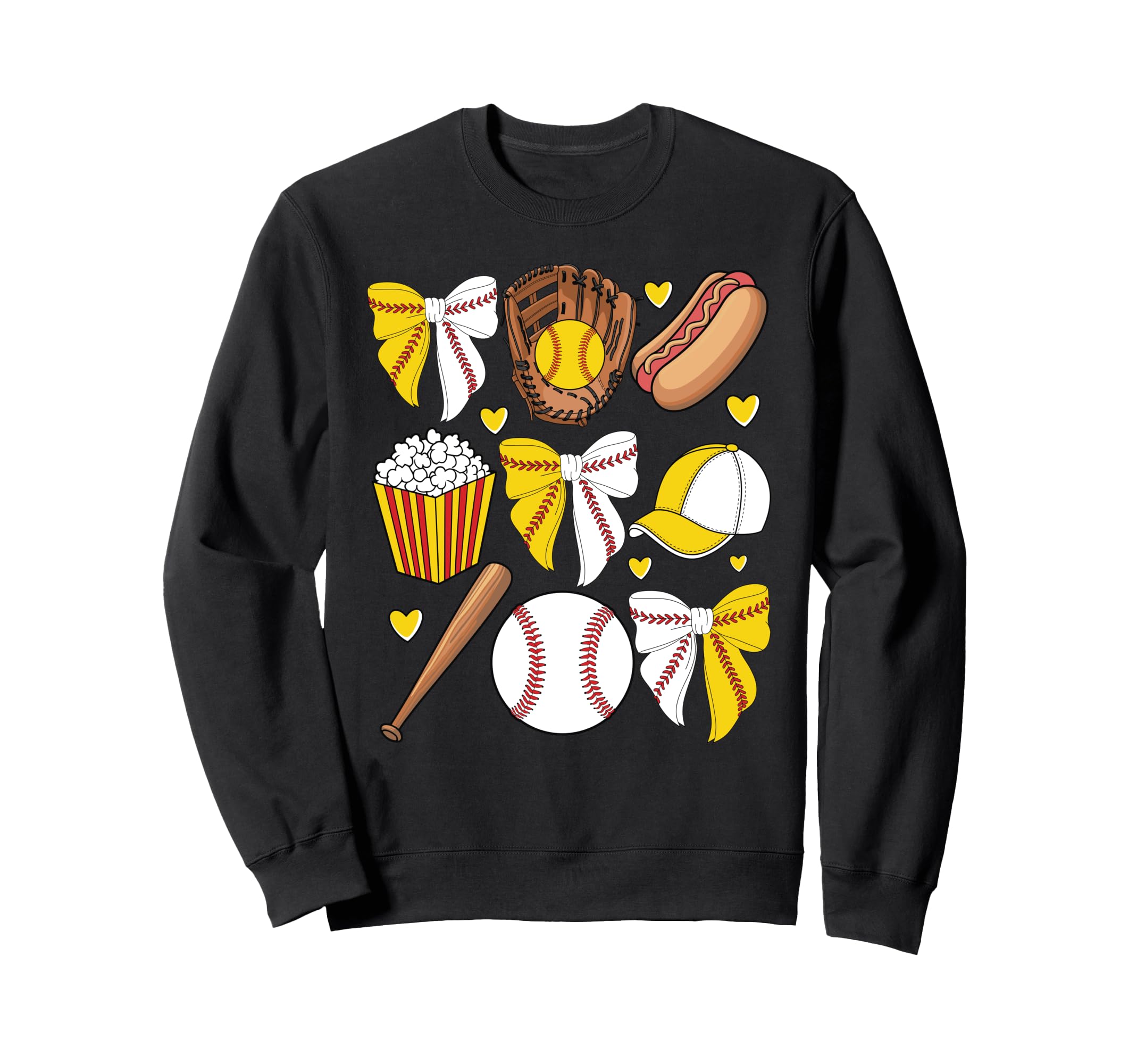 Half Baseball And Softball Mom Sweatshirt - Streetwear Style for Adults - T-Shirt, Sweatshirt, Hoodie