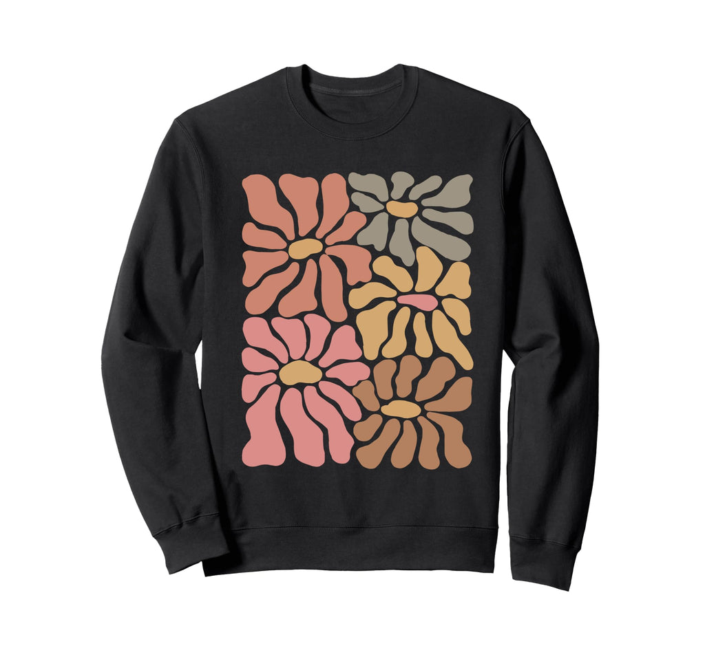 Boho Wildflowers Flowers Flowers Sweatshirt - Fun Novelty Design Unisex - T-Shirt, Sweatshirt, Hoodie