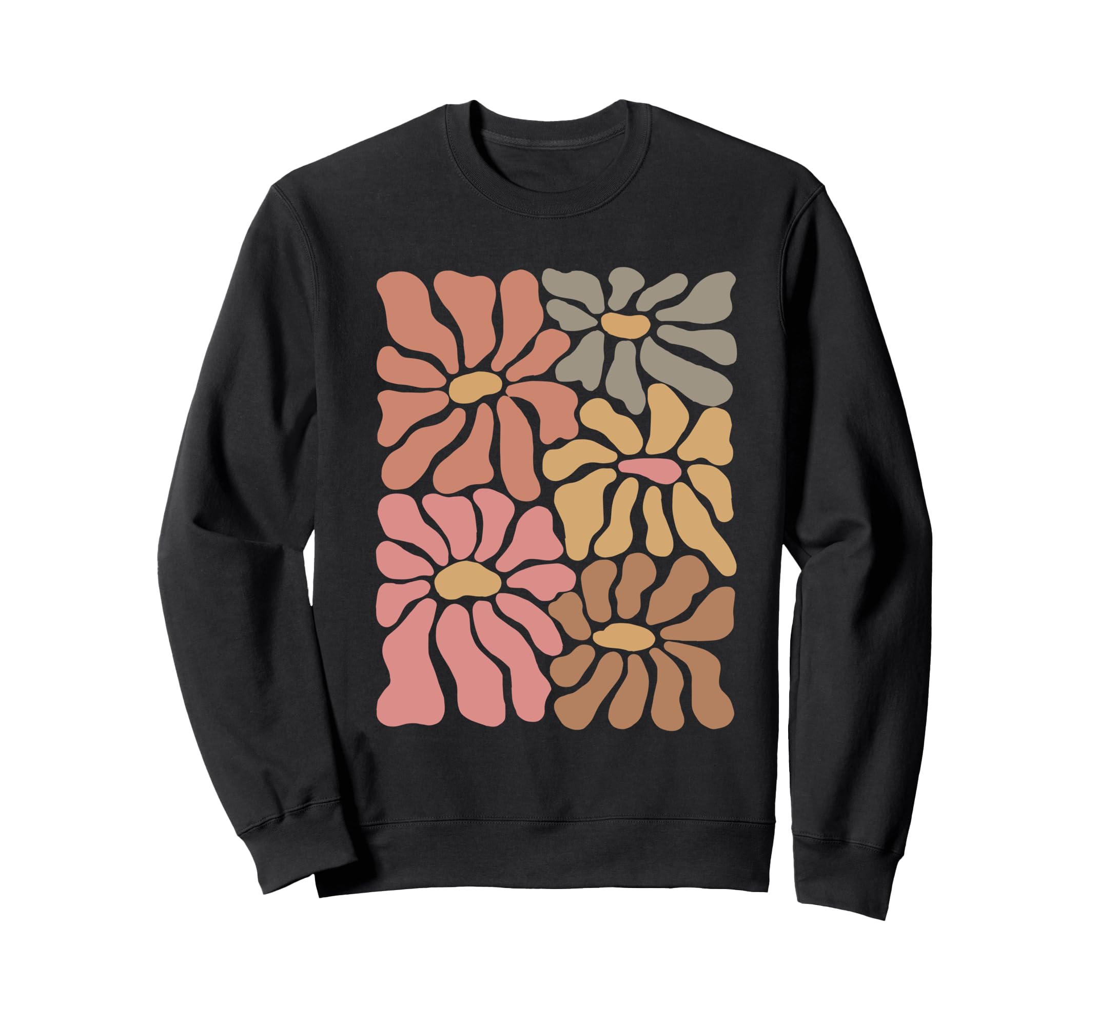Boho Wildflowers Flowers Flowers Sweatshirt - Fun Novelty Design Unisex - T-Shirt, Sweatshirt, Hoodie