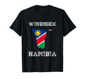 Windhoek Namibia Distressed Namibia T-Shirt - Minimalist Print for Adults - T-Shirt, Sweatshirt, Hoodie