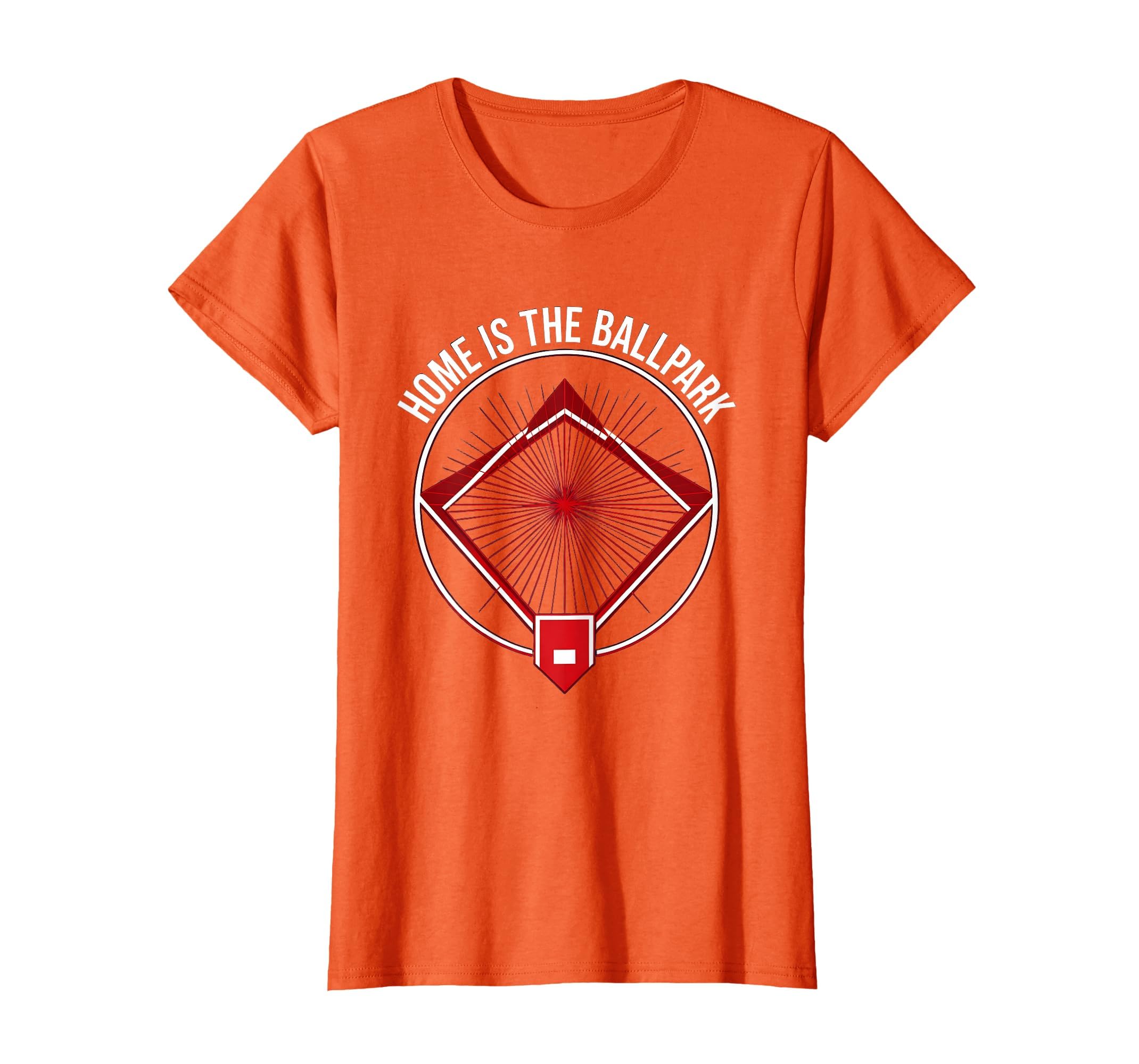 Home Is Ballpark Mom Baseball T-Shirt - Graphic Print Unisex - T-Shirt, Sweatshirt, Hoodie