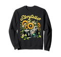 Storyteller Camera And Sunflowers Sweatshirt - Aesthetic Graphic for Adults - T-Shirt, Sweatshirt, Hoodie