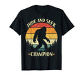Bigfoot Hide And Seek World Champion T-Shirt - Custom Art Print Men Women - T-Shirt, Sweatshirt, Hoodie