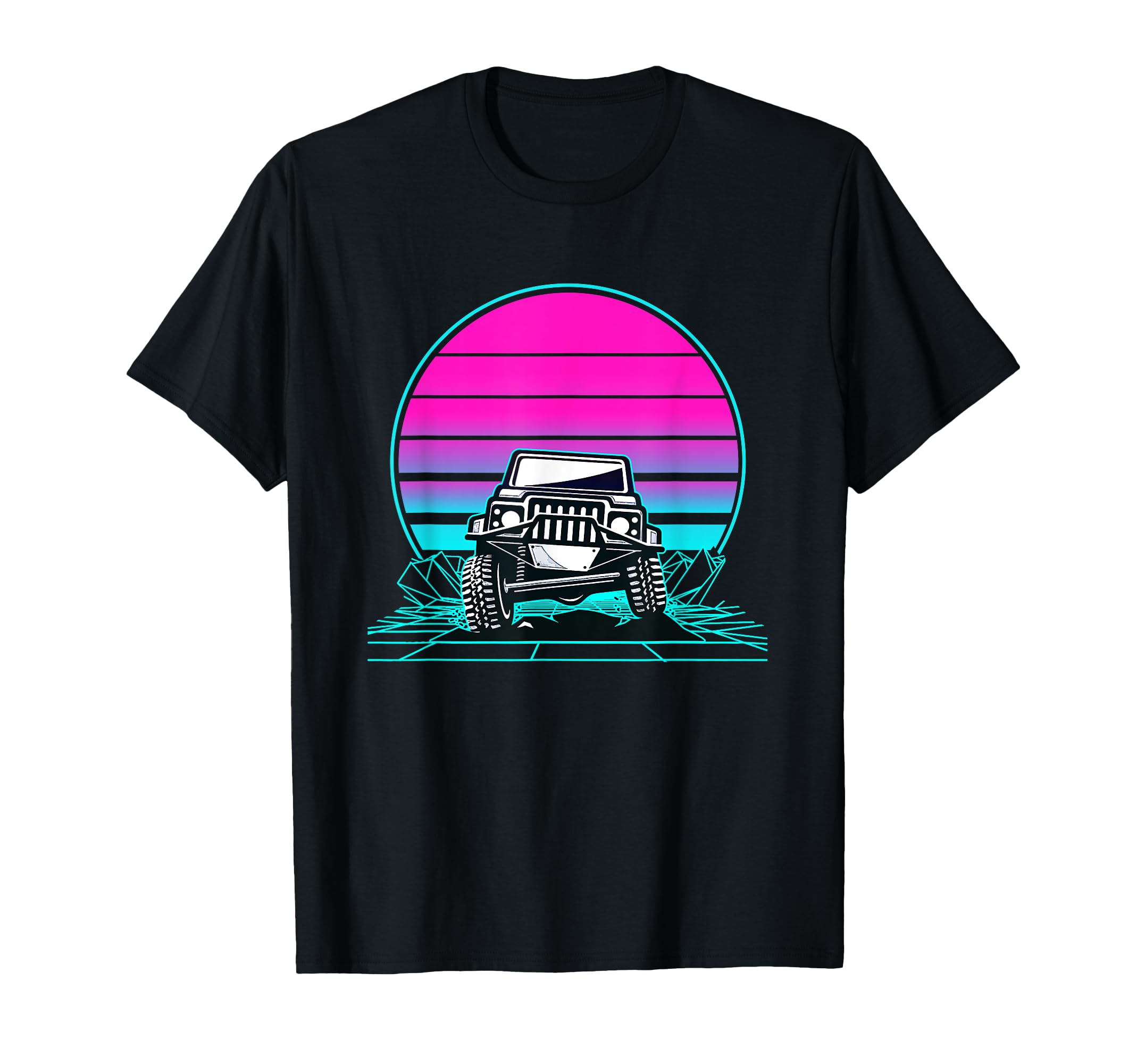 Sunset Off Road T-Shirt - Minimalist Print Men Women - T-Shirt, Sweatshirt, Hoodie