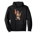 Funny Rock Dog Cocker Spaniel Guitar Hoodie - Aesthetic Graphic for Adults - T-Shirt, Sweatshirt, Hoodie