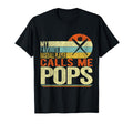 My Favorite Baseball Player Calls Me Pops T-Shirt - Novelty Apparel Unisex - T-Shirt, Sweatshirt, Hoodie