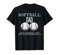 Softball Dad Like Baseball But Bigger T-Shirt - Novelty Apparel Unisex - T-Shirt, Sweatshirt, Hoodie