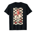 50S Diner Inspired Cherry Pattern Cherry T-Shirt - Unique Graphic Men Women - T-Shirt, Sweatshirt, Hoodie