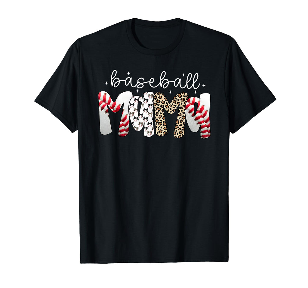 Baseball Mama Season Happy Game Day Trendy T-Shirt - Unique Graphic Unisex - T-Shirt, Sweatshirt, Hoodie