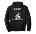 Roller Skating Disco Derby Skates Hoodie - Aesthetic Graphic for Adults - T-Shirt, Sweatshirt, Hoodie
