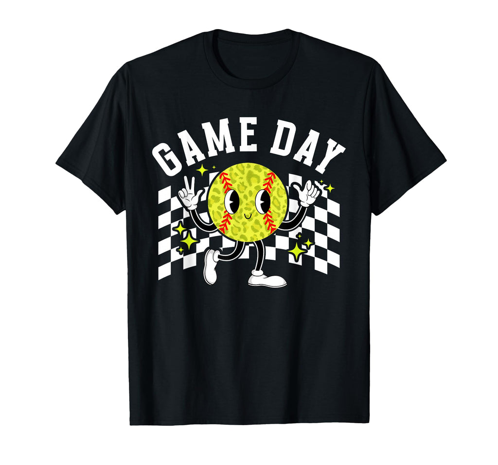 Game Day Softball Game Day Softball T-Shirt - Casual Everyday Wear Unisex - T-Shirt, Sweatshirt, Hoodie