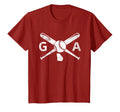 Georgia Baseball Love Ga Baseball T-Shirt - Graphic Print Men Women - T-Shirt, Sweatshirt, Hoodie