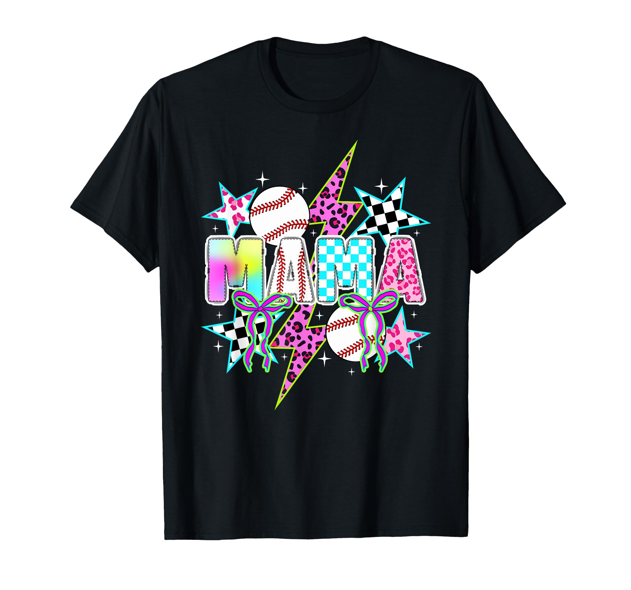 Baseball Mama Preppy Baseball Mom T-Shirt - Streetwear Style Unisex - T-Shirt, Sweatshirt, Hoodie