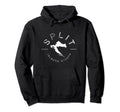 Split Croatia Distressed Hoodie - Trendy Graphic Unisex - T-Shirt, Sweatshirt, Hoodie