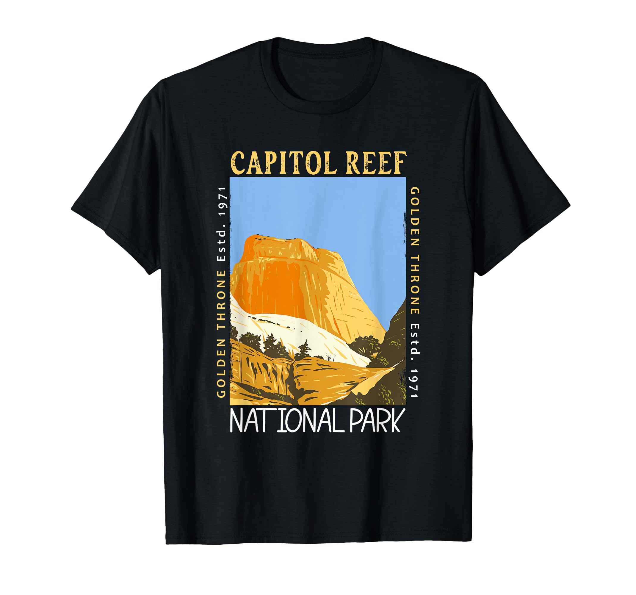 Capitol Reef National Park Utah T-Shirt - Fun Novelty Design Unisex - T-Shirt, Sweatshirt, Hoodie