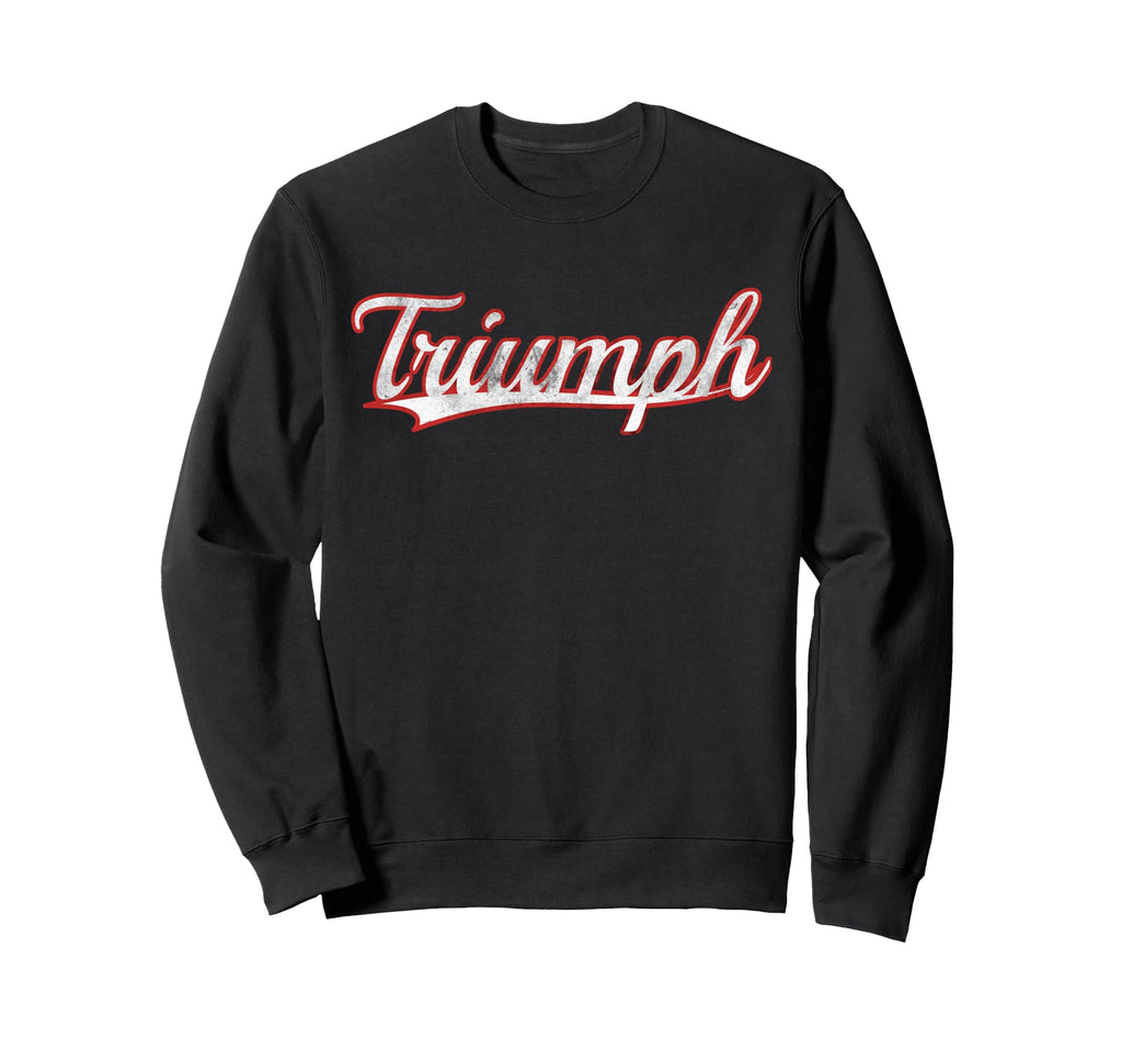 Triumph Victory Success Varsity Sweatshirt - Unique Graphic for Adults - T-Shirt, Sweatshirt, Hoodie
