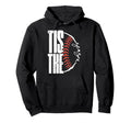 Tis Season Baseball Game Day Baseball Hoodie - Minimalist Print Men Women - T-Shirt, Sweatshirt, Hoodie