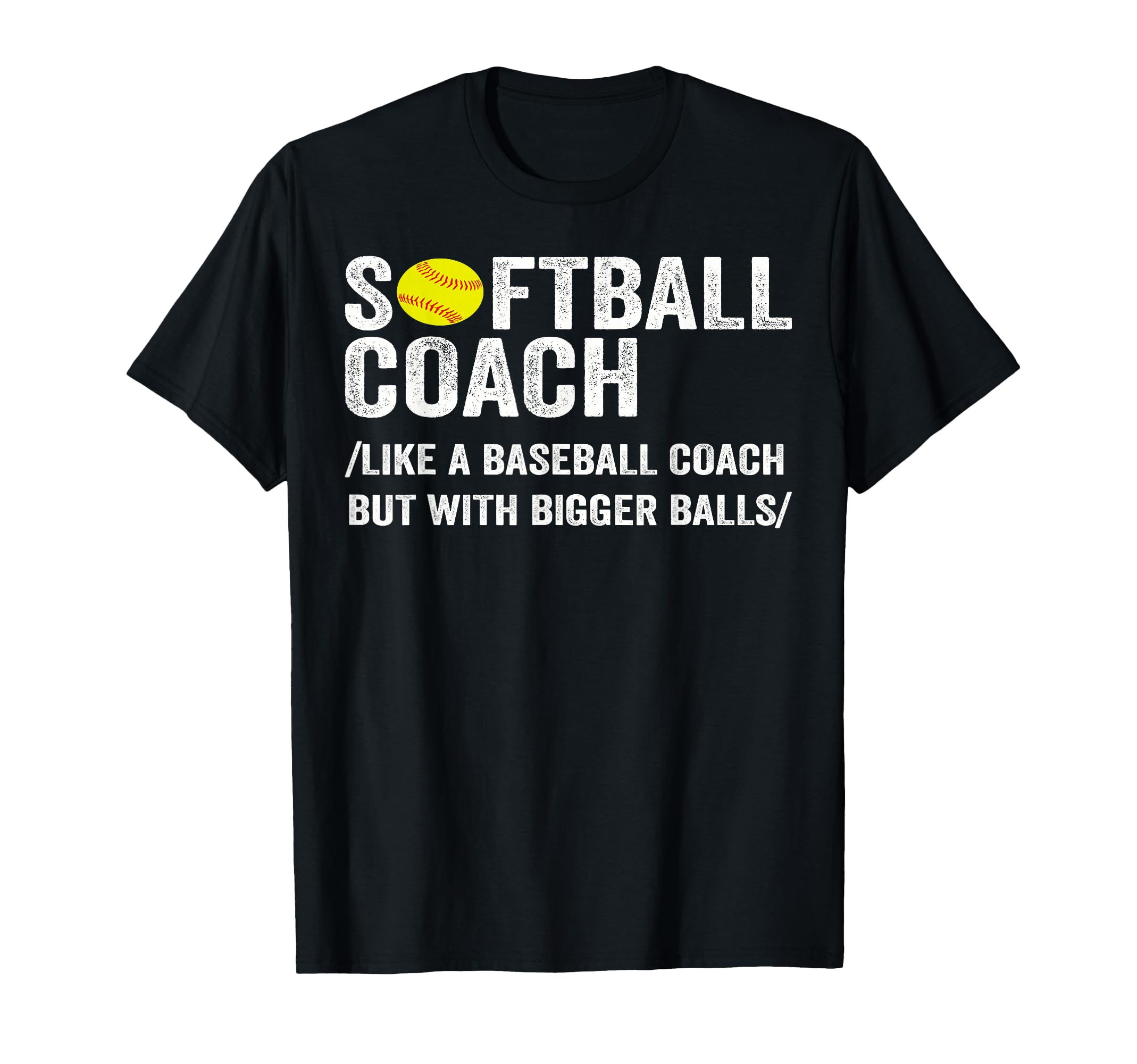 Funny Softball Coach Definition Dad Mom T-Shirt - Unique Graphic Unisex - T-Shirt, Sweatshirt, Hoodie