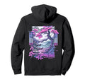 Vaporwave Japan City Landscape Hoodie - Novelty Apparel for Adults - T-Shirt, Sweatshirt, Hoodie