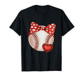 Watercolor I Love Baseball Mom Funny T-Shirt - Graphic Print Unisex - T-Shirt, Sweatshirt, Hoodie