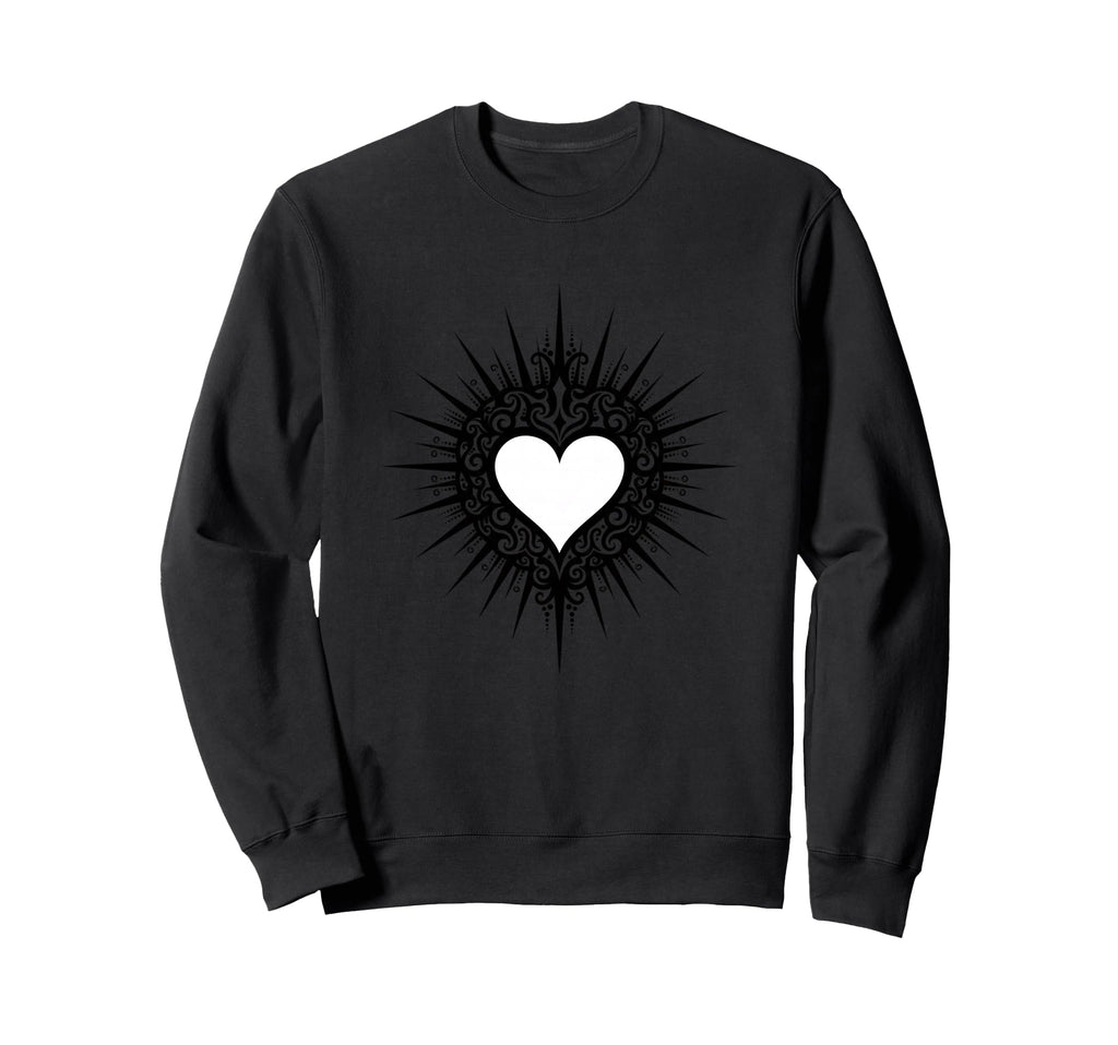 Tribal 90S Nostalgia Gothic Love Sweatshirt - Unique Graphic Men Women - T-Shirt, Sweatshirt, Hoodie