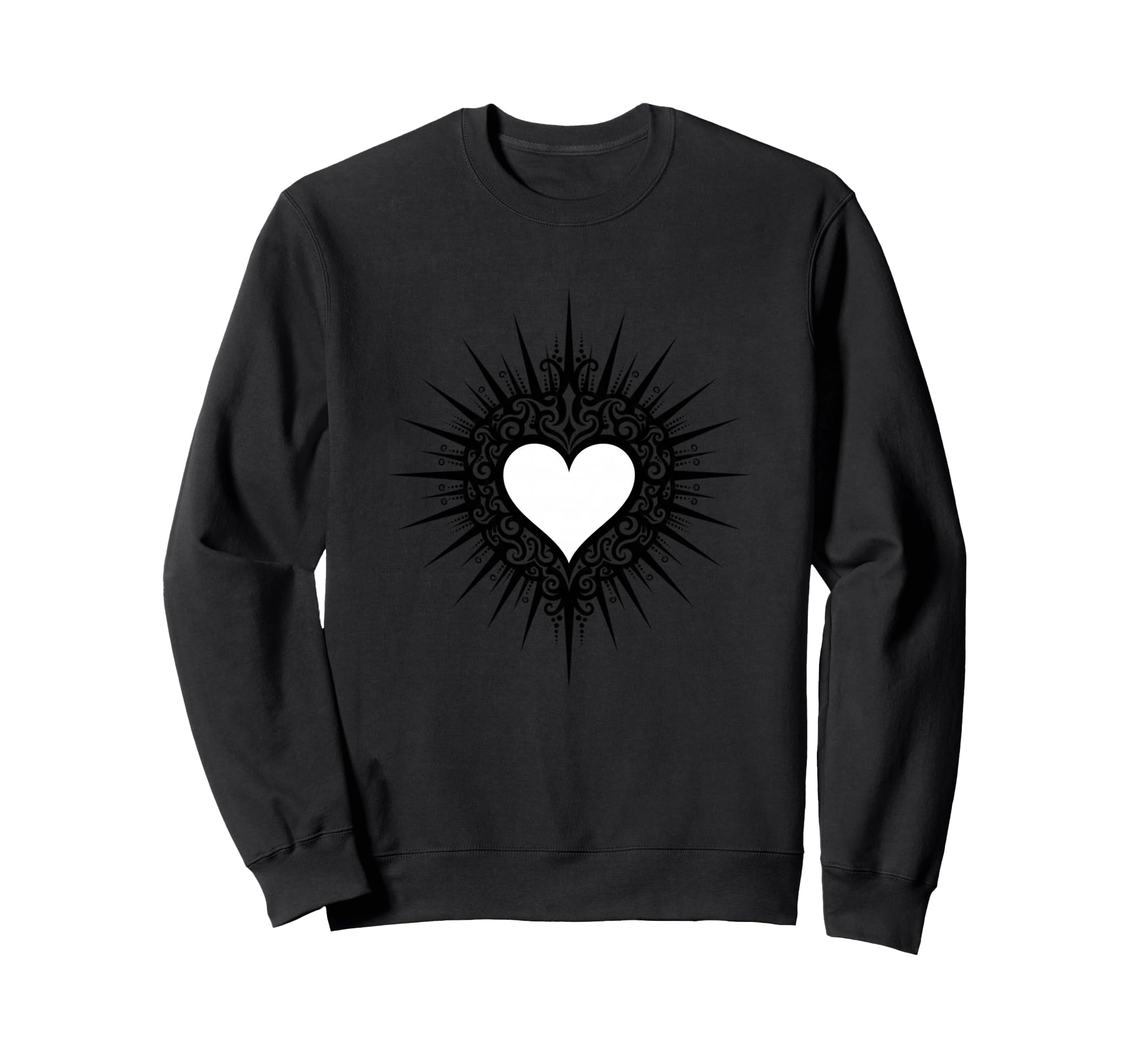 Tribal 90S Nostalgia Gothic Love Sweatshirt - Unique Graphic Men Women - T-Shirt, Sweatshirt, Hoodie