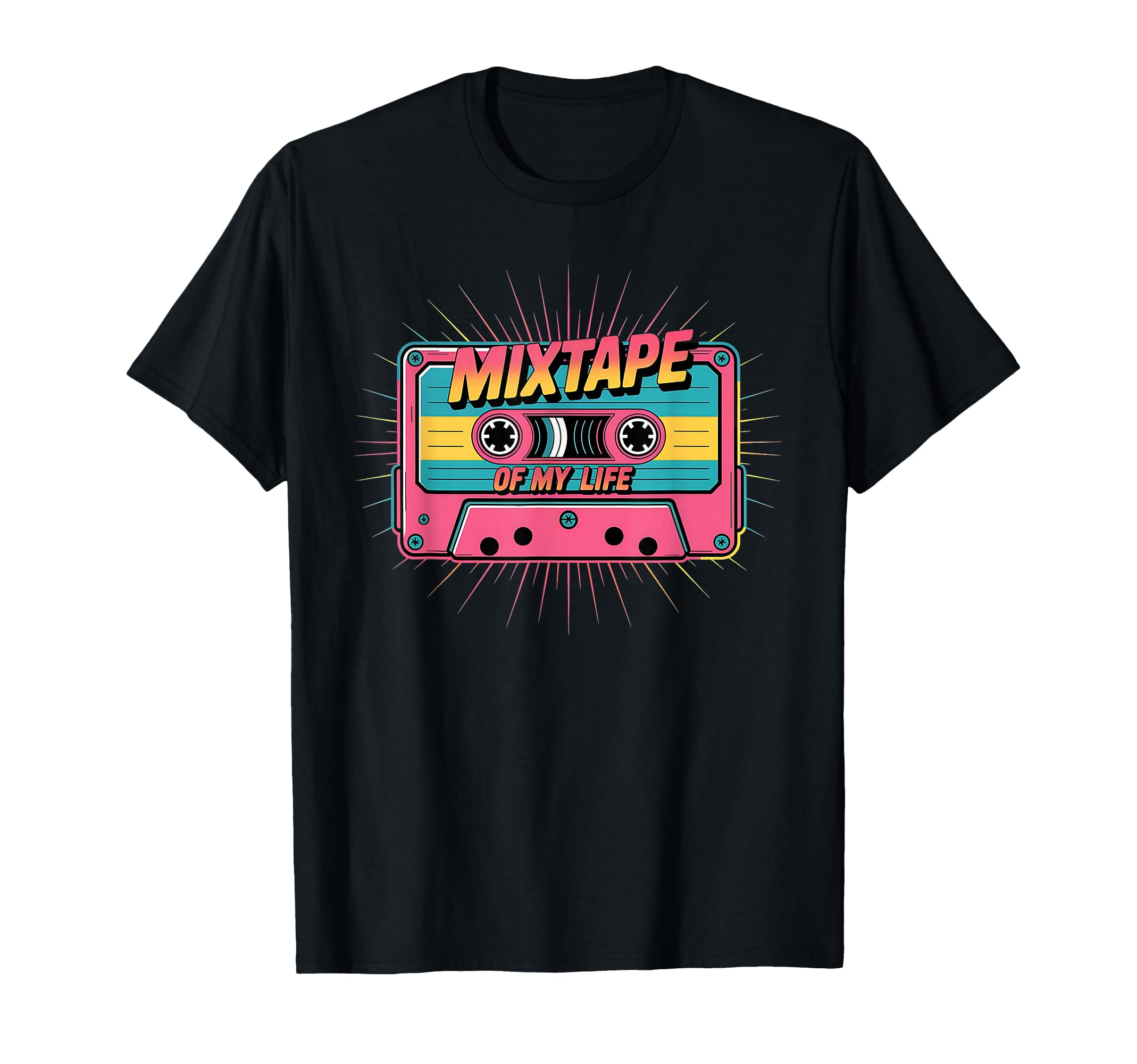 Mix Tape 80S 90S Cassette Tape T-Shirt - Streetwear Style for Adults - T-Shirt, Sweatshirt, Hoodie