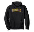 South Bowers Beach Distressed Gold Varsity Hoodie - Graphic Print Men Women - T-Shirt, Sweatshirt, Hoodie